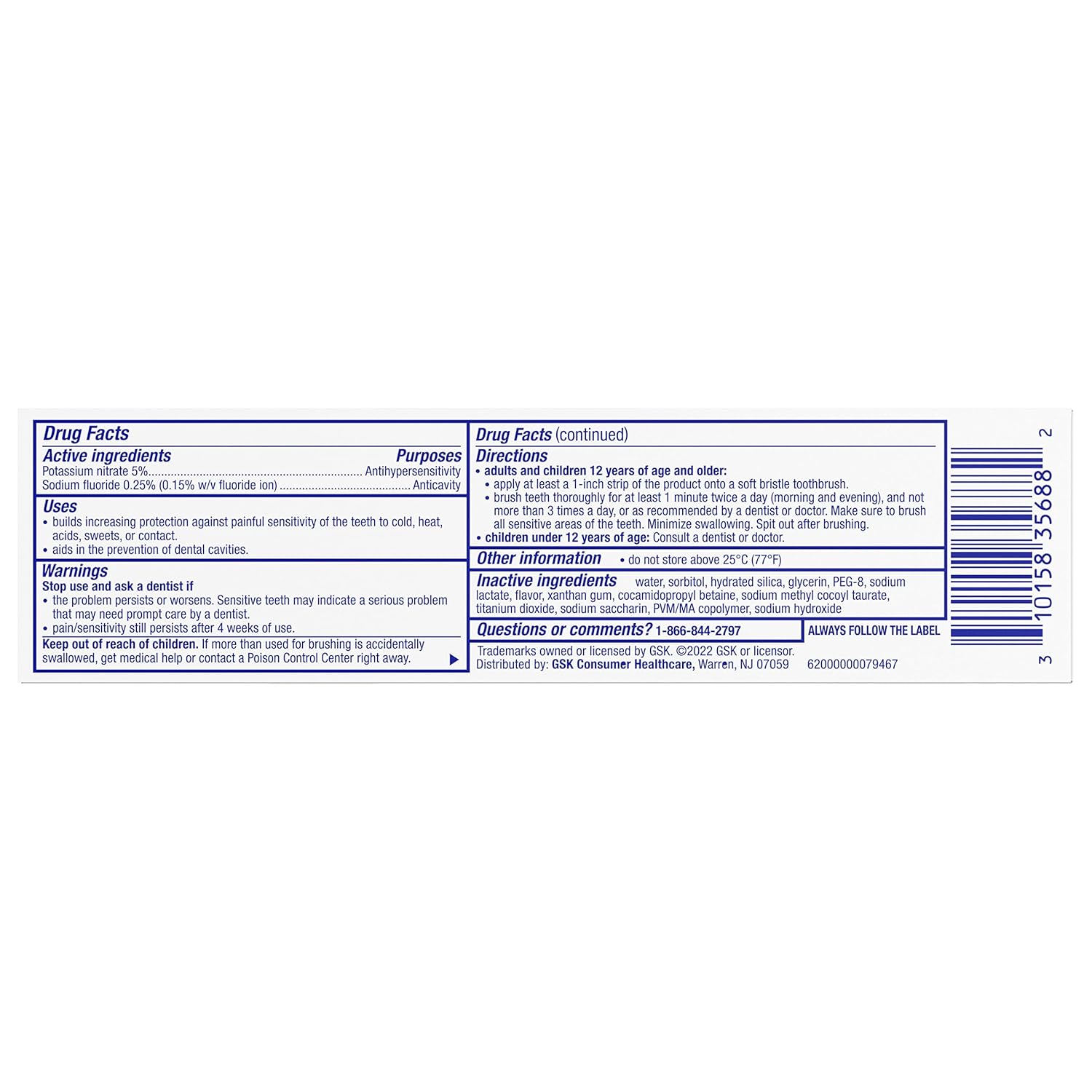 Sensodyne Pronamel Active Shield Whitening Enamel Toothpaste, Cool Mint - 3.4 Ounces x 3 - Image 9