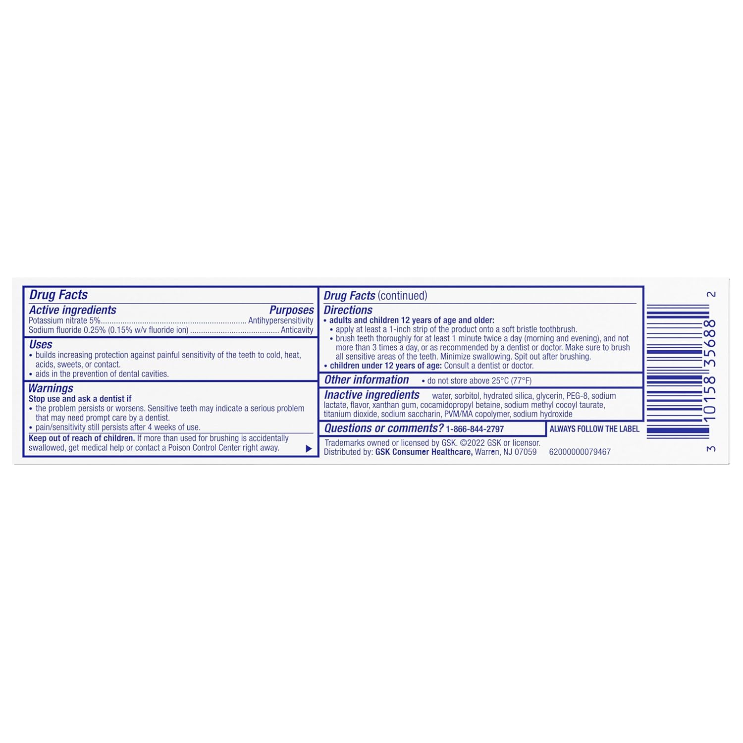 Sensodyne Pronamel Active Shield Whitening Enamel Toothpaste, Cool Mint - 3.4 Ounces x 3 - Image 17