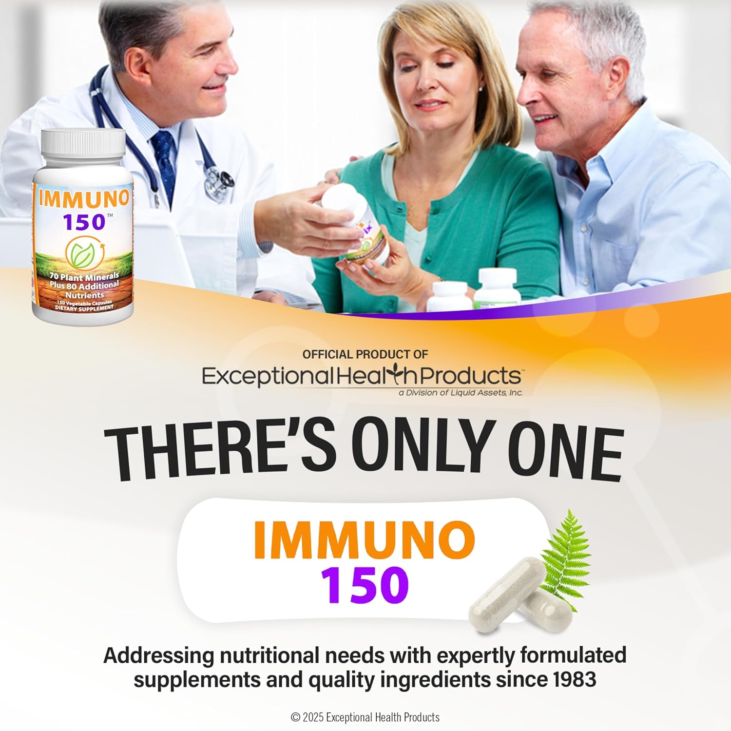Immuno 150, Immune Support Supplement, Packed with 70 Plant Minerals, 13 Essential Vitamins and 68 Additional Nutrients-150 Vegetable Capsules- Immune Boost for All Age Groups - Image 7