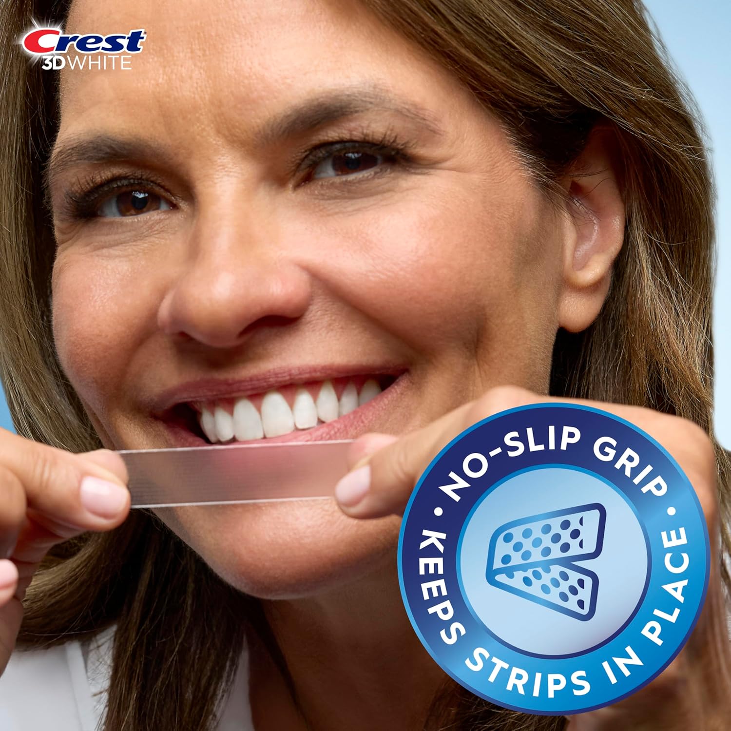 Crest 3D Whitestrips Vivid Plus, Teeth Whitening Strip Kit, 10 Treatments + 2 Bonus Treatments (Each with 1 Upper/1 Lower Strip), 24 Strips, 8 Levels Whiter, Teeth Whitening Kit - Image 7
