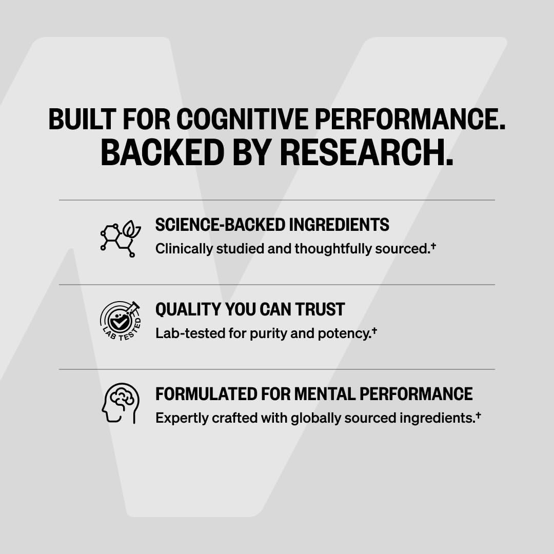 ONNIT Alpha Brain Nootropic Brain Supplement for Focus, Memory, Mental Clarity, Cognitive Support with L-Theanine and Vitamin B6, 90 Count - Image 7