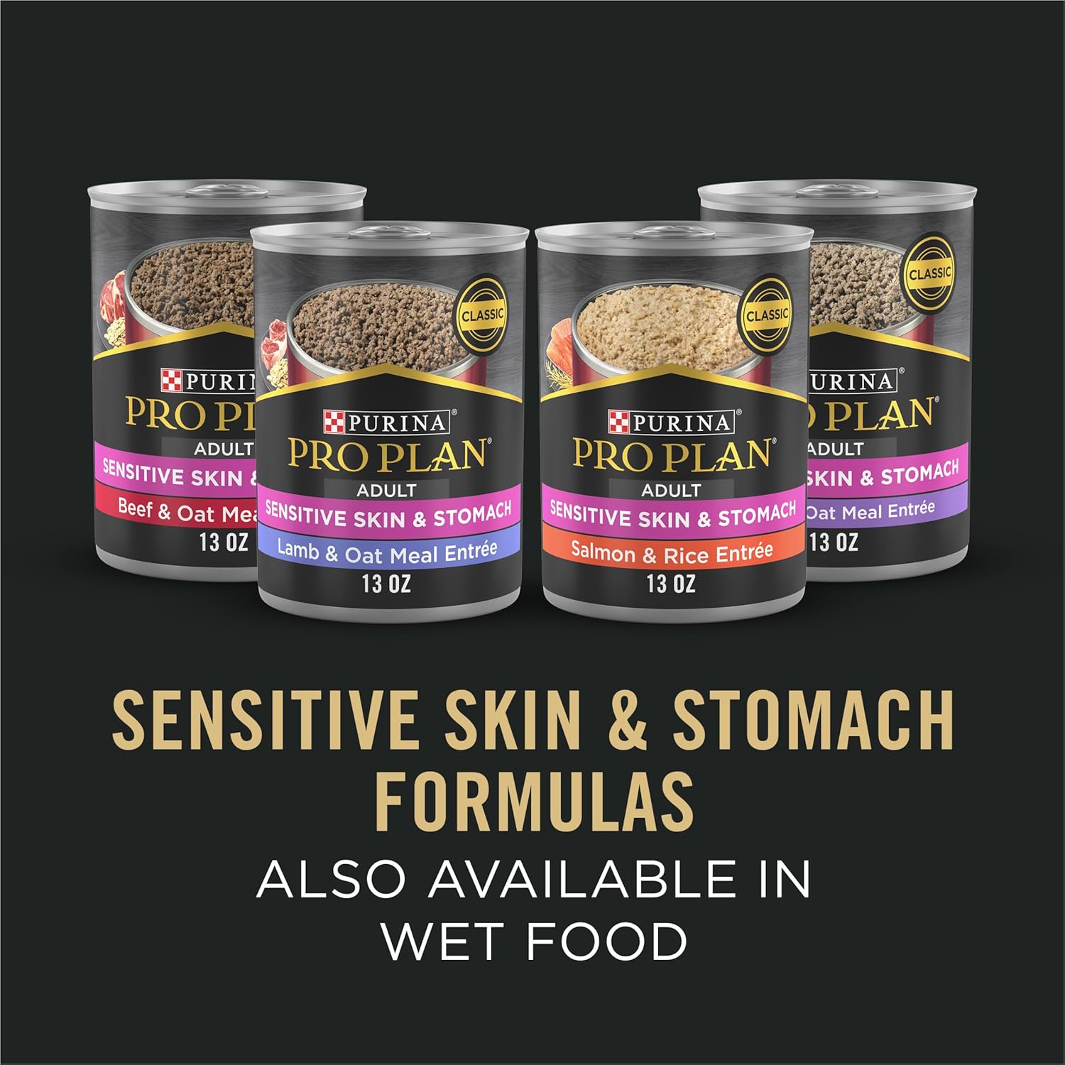 Purina Pro Plan Sensitive Skin and Stomach Dog Food Dry, Adult Salmon & Rice Formula, Digestive Health - 30 lb. Bag - Image 8