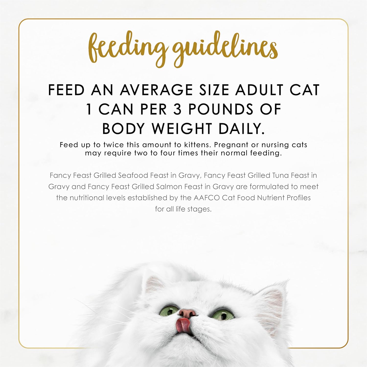 Purina Fancy Feast Grilled Wet Cat Food Seafood Collection in Wet Cat Food Variety Pack - (Pack of 24) 3 oz. Cans - Image 8