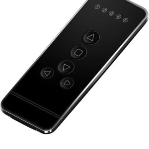 5-Channel Blind Remote Controller, Black – Replacement for Motorized Roller Shades, Window Blinds & Shades -Compatible with Rollerhouses ERB22/ERB25/EY1612/EY2512 Motors 5-Channel Blind Remote Controller, Black – Replacement for Motorized Roller Shades, Window Blinds & Shades -Compatible with Rollerhouses ERB22/ERB25/EY1612/EY2512 Motors