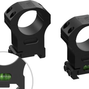 Monstrum Precision Picatinny Scope Rings with Integrated Level Bubble | 1 inch Diameter Monstrum Precision Picatinny Scope Rings with Integrated Level Bubble | 1 inch Diameter