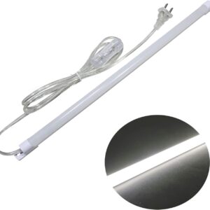 110V LED Under Cabinet Lighting,17inch LED Strip Light Bar with 6ft Power Cord,Magnetic Installation,Super Slim Counter Light,Reading Desk Lamp for Kitchen/Work Table.(White 6000K) 110V LED Under Cabinet Lighting,17inch LED Strip Light Bar with 6ft Power Cord,Magnetic Installation,Super Slim Counter Light,Reading Desk Lamp for Kitchen/Work Table.(White 6000K)