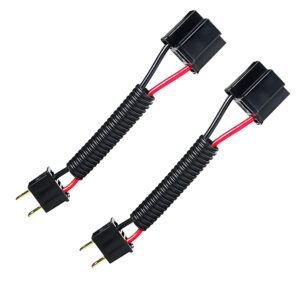 3 Prong to 2 Prong Wiring Harness Headlight Adapter, 2 Pack Female to Male, H4651, H4601, Chevrolet Chevelle, Impala, El Caminos 3 Prong to 2 Prong Wiring Harness Headlight Adapter, 2 Pack Female to Male, H4651, H4601, Chevrolet Chevelle, Impala, El Caminos
