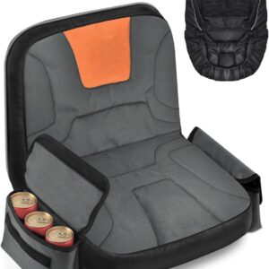 Tractor Seat Cover with Drink Pouch, Heavy Duty 600D Oxford Waterproof Riding Lawn Mower Seat Cover Fits Kubota, for Cub Cadet, for Ford, for Mahindra, for Husqvarna (Medium) Tractor Seat Cover with Drink Pouch, Heavy Duty 600D Oxford Waterproof Riding Lawn Mower Seat Cover Fits Kubota, for Cub Cadet, for Ford, for Mahindra, for Husqvarna (Medium)
