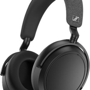 Sennheiser Momentum 4 Wireless Noise Cancelling Headphones – Bluetooth Headset for Crystal-Clear Calls with Adaptive Noise Cancellation, Over-Ear Headphones, 60h Battery Life, Folding Design, Black Sennheiser Momentum 4 Wireless Noise Cancelling Headphones – Bluetooth Headset for Crystal-Clear Calls with Adaptive Noise Cancellation, Over-Ear Headphones, 60h Battery Life, Folding Design, Black
