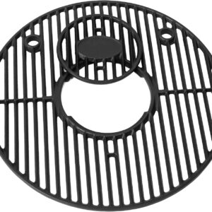 19.5″ Cast Iron Round Grate for Akorn Kamado Ceramic Grill, Pit Boss K24, Louisiana Grills K24, Char-Griller 16620, E56720, 16820, Grill Grate Grid for Akorn Kamado,Expert kamado 19.5″ Cast Iron Round Grate for Akorn Kamado Ceramic Grill, Pit Boss K24, Louisiana Grills K24, Char-Griller 16620, E56720, 16820, Grill Grate Grid for Akorn Kamado,Expert kamado
