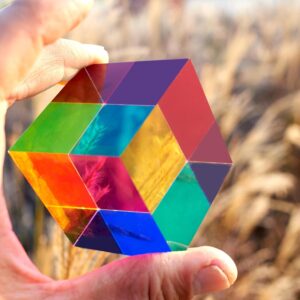 CMY Color Cube, 2.0 inch (50mm) Acrylic Mixing Color Cube Prism for Physics Education Desktop Decoration Scientific Toys,Gifts for Kids CMY Color Cube, 2.0 inch (50mm) Acrylic Mixing Color Cube Prism for Physics Education Desktop Decoration Scientific Toys,Gifts for Kids