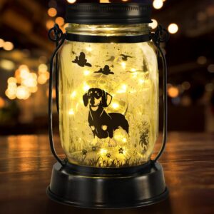 Dachshund Gifts for Women Dachshund Solar Lantern Outdoor Waterproof Hanging Solar Lights Dog Gifts Decorative Lanterns for Garden Decor,Patio,Lawn,Pathway,Yard for Women Dachshund Gifts for Women Dachshund Solar Lantern Outdoor Waterproof Hanging Solar Lights Dog Gifts Decorative Lanterns for Garden Decor,Patio,Lawn,Pathway,Yard for Women