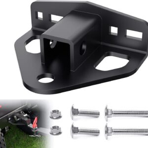 Zero Turn Lawn Mower Hitch with 1 1/4 Hitch Receiver,6mm Thicker Heavy Duty Steel Trailer Receivers Hitch, Compatible with Many Models Lawn Mower, Tractor, Trailer, Golf Cart Etc Zero Turn Lawn Mower Hitch with 1 1/4 Hitch Receiver,6mm Thicker Heavy Duty Steel Trailer Receivers Hitch, Compatible with Many Models Lawn Mower, Tractor, Trailer, Golf Cart Etc