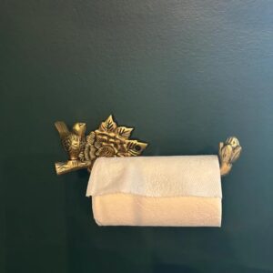 STYLENT Decor Solid Brass Bird Antique Toilet Paper Roll Holder Bathroom Accessories Retro Toilet Paper Hook Wall Mounted Vintage (Brass Antique) STYLENT Decor Solid Brass Bird Antique Toilet Paper Roll Holder Bathroom Accessories Retro Toilet Paper Hook Wall Mounted Vintage (Brass Antique)