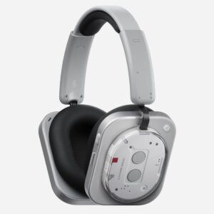 Nothing Headphone (1) Hybrid Active Noise Cancelling Headphones, Wireless Over-Ear Headphones with 6 Mics, 80Hrs Playtime, Hi-Res Audio, KEF-Tuned, Spatial Sound, Comfort Fit & Fast Charging White Nothing Headphone (1) Hybrid Active Noise Cancelling Headphones, Wireless Over-Ear Headphones with 6 Mics, 80Hrs Playtime, Hi-Res Audio, KEF-Tuned, Spatial Sound, Comfort Fit & Fast Charging White