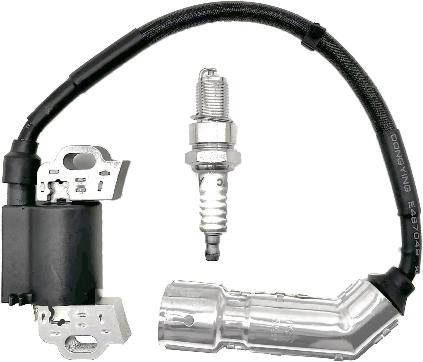 994-00136A Ignition Coil with Spark Plug Compatible with Cub Cadet CC800 Walk Behind CC30H Hydro Mini Rider Lawn Mowers