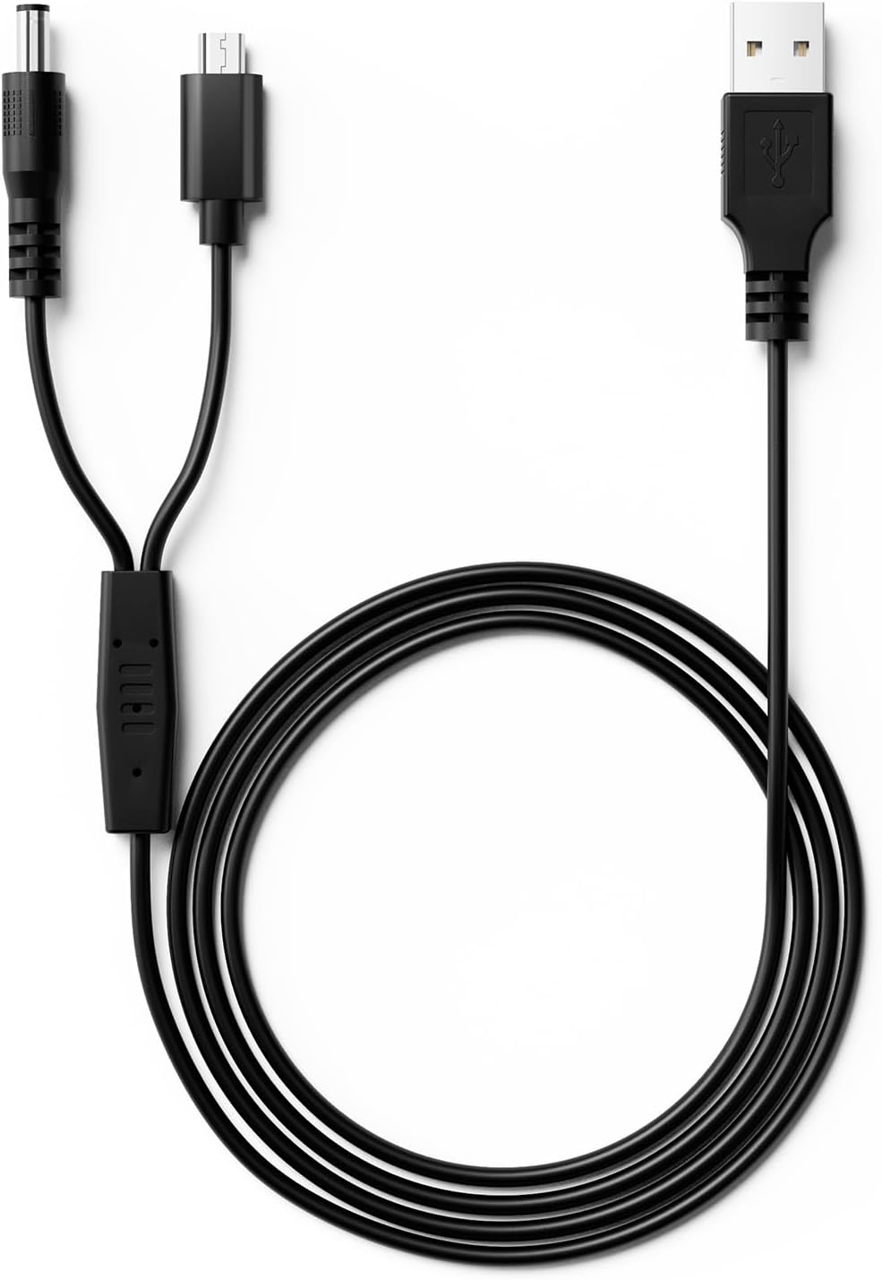 MEROM for Bousnic Dog Shock Collar Charger Replacement, Power Cable for RS2 and RS2B, 2-in-1 DC Charging and Micro USB Cord