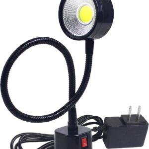 Led Magnetic Work Light 300mm Flexible Gooseneck lamp 500 Lumens 120 Volt for Sewing Machine Lathe Milling Drill Press Industrial Lighting Led Magnetic Work Light 300mm Flexible Gooseneck lamp 500 Lumens 120 Volt for Sewing Machine Lathe Milling Drill Press Industrial Lighting
