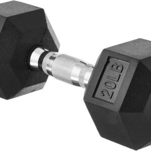 Amazon Basics Rubber Hex Dumbbell Hand Weight Amazon Basics Rubber Hex Dumbbell Hand Weight