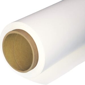 Seamless Photography Background Paper Roll, White Photo Paper Backdrop for Photography, Video and Streaming (53”x16′ Arctic White) Seamless Photography Background Paper Roll, White Photo Paper Backdrop for Photography, Video and Streaming (53”x16′ Arctic White)