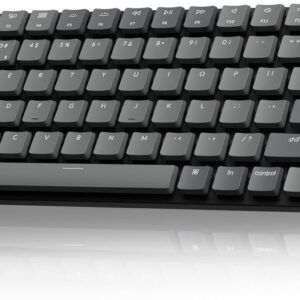 Keychron K3 Version 2, 84 Keys Ultra-Slim Wireless Bluetooth/USB Wired Mechanical Keyboard with White LED Backlit, Low-Profile Keychron Mechanical Brown Switch Compatible with Mac Windows Keychron K3 Version 2, 84 Keys Ultra-Slim Wireless Bluetooth/USB Wired Mechanical Keyboard with White LED Backlit, Low-Profile Keychron Mechanical Brown Switch Compatible with Mac Windows