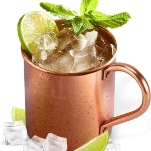 Moscow Mule Mugs, Pure Copper Mugs with Riveted Handles, Unlined Authentic Moscow Mule Mugs, Includes 15 Moscow Mule Recipes and 100 Variations, 22oz Capacity – Solid Copper Moscow Mule Mugs, Pure Copper Mugs with Riveted Handles, Unlined Authentic Moscow Mule Mugs, Includes 15 Moscow Mule Recipes and 100 Variations, 22oz Capacity – Solid Copper