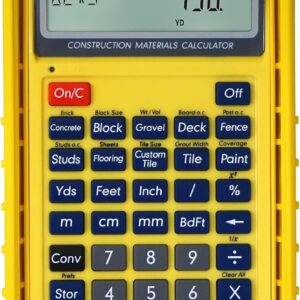 Victor C5000 Construction Materials Calculator with Protective Case Victor C5000 Construction Materials Calculator with Protective Case
