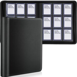 Toploader Binder, Holds 324 Toploaders, 9 Pocket Top Loader Binders with Sleeves for 3 x 4” Toploaders, Double-Sided Pocket Top Loader Storage Binder, Trading Card Binder – Diamond Black Toploader Binder, Holds 324 Toploaders, 9 Pocket Top Loader Binders with Sleeves for 3 x 4” Toploaders, Double-Sided Pocket Top Loader Storage Binder, Trading Card Binder – Diamond Black