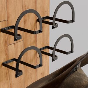 4 Pack Cowboy Hat Hooks, Wall Mount Hat Rack Holder for Western Decor Display. 4 Pack Cowboy Hat Hooks, Wall Mount Hat Rack Holder for Western Decor Display.