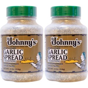 Johnny’s Garlic Spread & Seasoning, 18 Oz (Pack of 2) Johnny’s Garlic Spread & Seasoning, 18 Oz (Pack of 2)