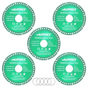 5 Pack 4 Inch Indestructible Disc for Grinder, 7/8″ Arbor Angle Grinder Diamond Cutting Disc, Cut Everything in Seconds, Multifunctional Cutting Blade for Various Materials-Green 5 Pack 4 Inch Indestructible Disc for Grinder, 7/8″ Arbor Angle Grinder Diamond Cutting Disc, Cut Everything in Seconds, Multifunctional Cutting Blade for Various Materials-Green
